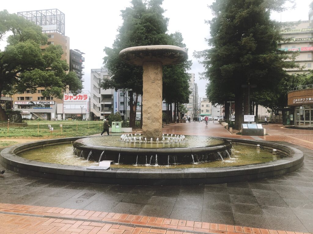 尼崎駅前噴水